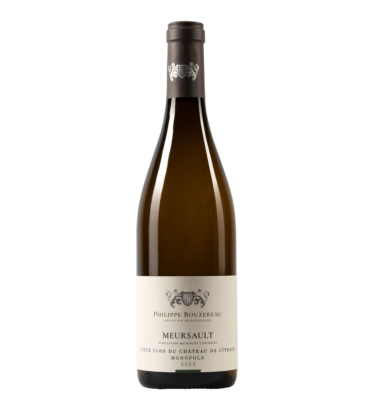Domaine Philippe Bouzereau Meursault Vieux Clos du Château de Cîteaux Monopole 2023
