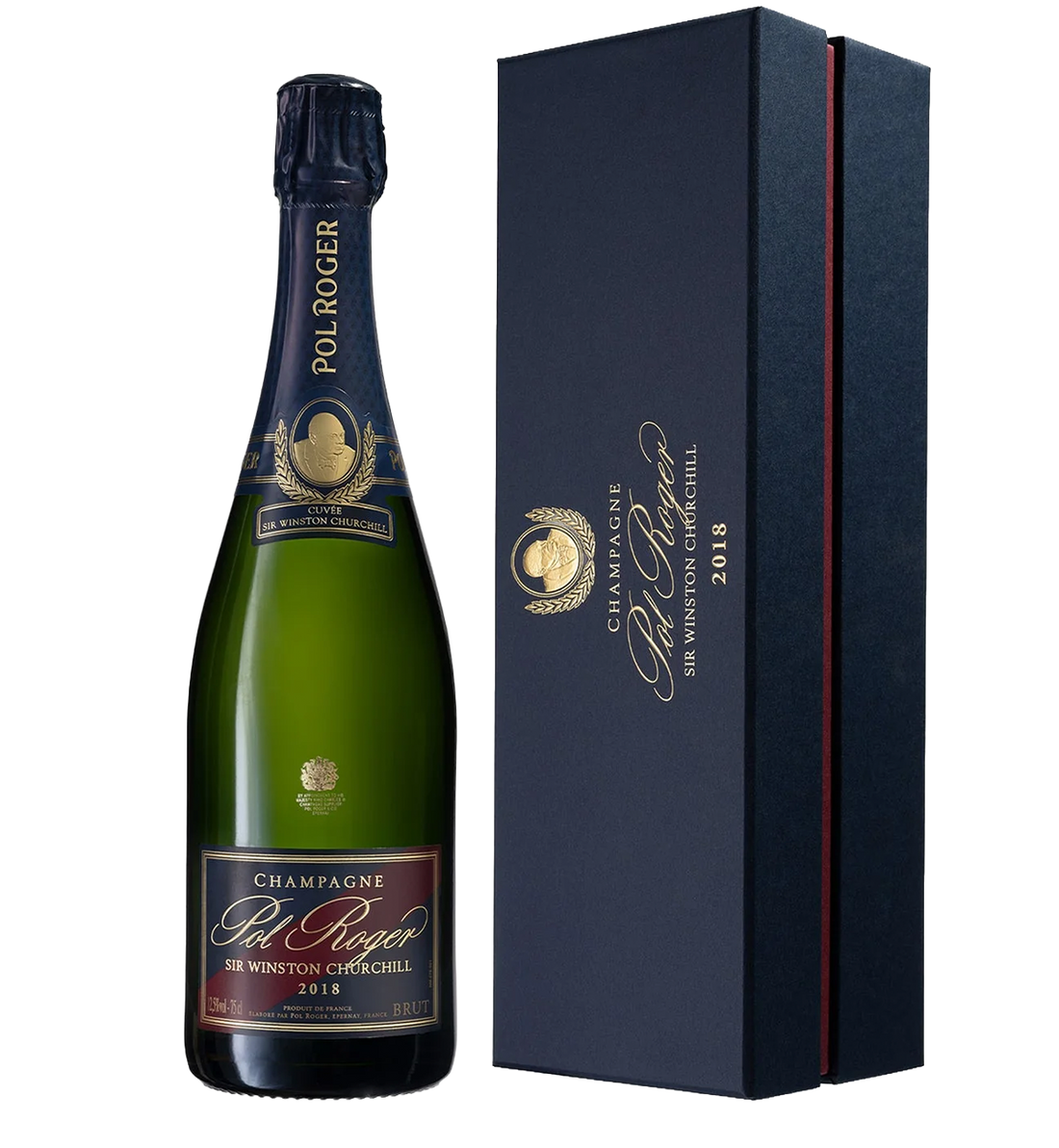Pol Roger Sir Winston Churchill 2018 (gaveæske)