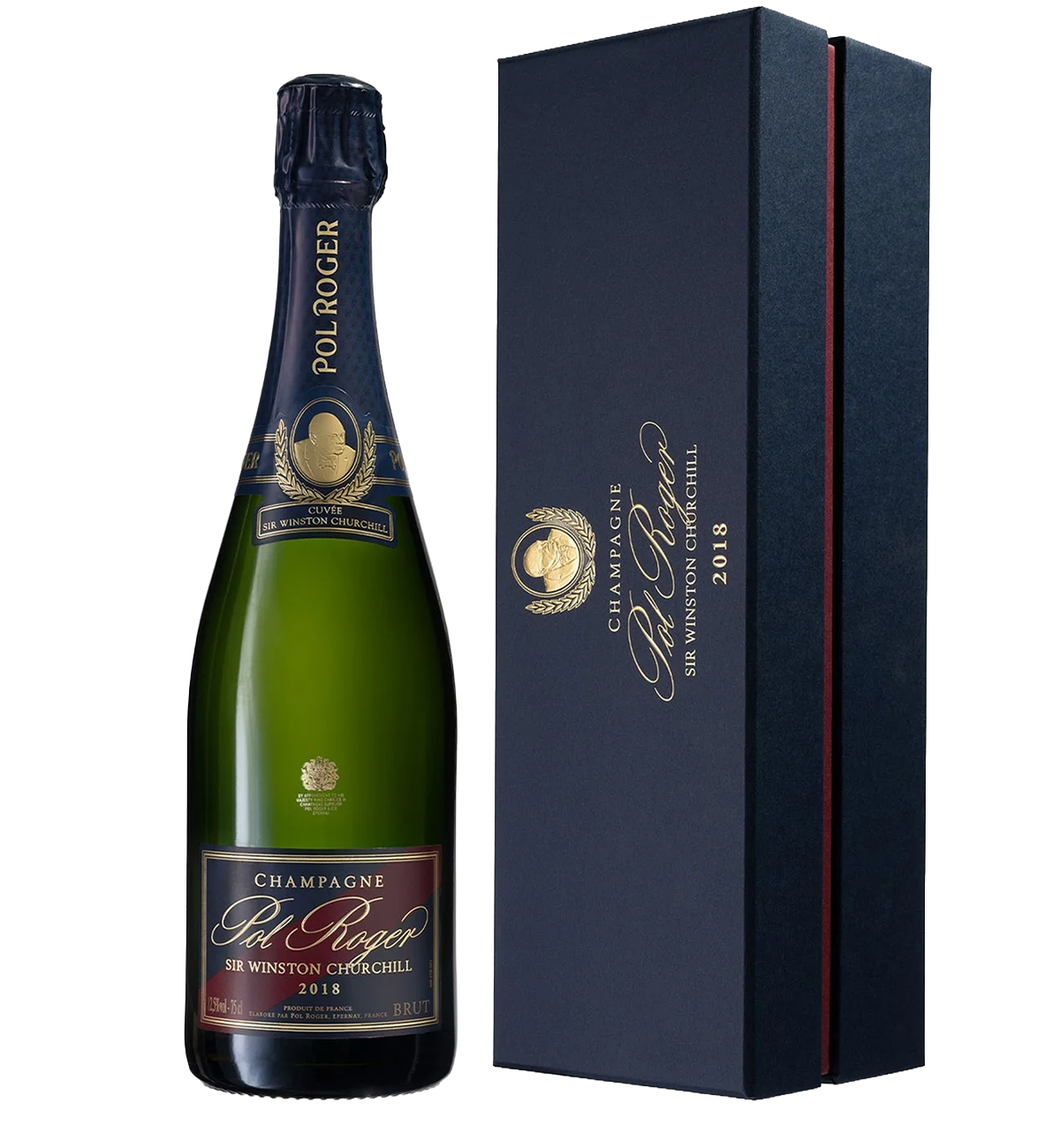 Pol Roger Sir Winston Churchill 2018 (gaveæske)