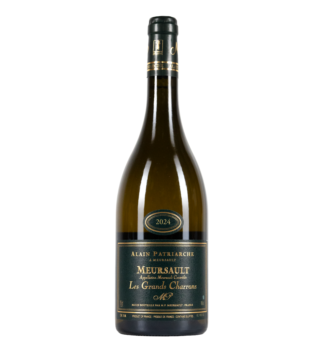Alain Patriarche Meursault Les Grands Charrons 2024