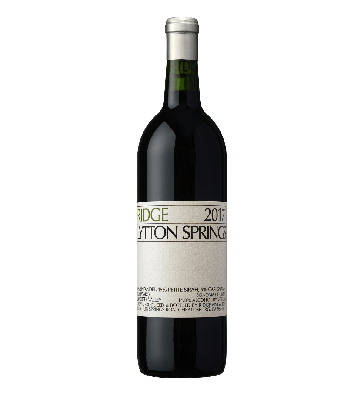 Ridge Vineyards Lytton Springs 2017 300CL