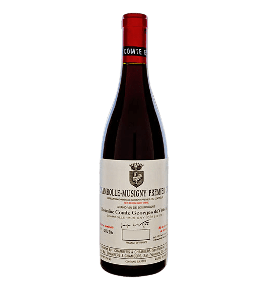 Comte de Vogue Chambolle Musigny 1er Cru 2009