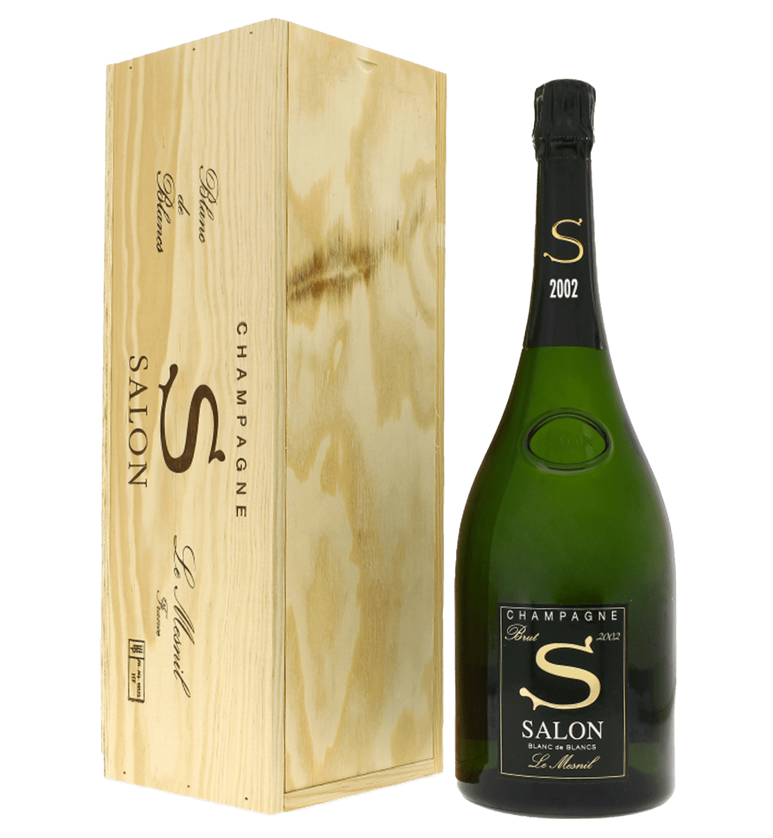 Salon Le Mesnil Blanc de Blancs (Cuvée S) Brut Champagne 2002 Magnum