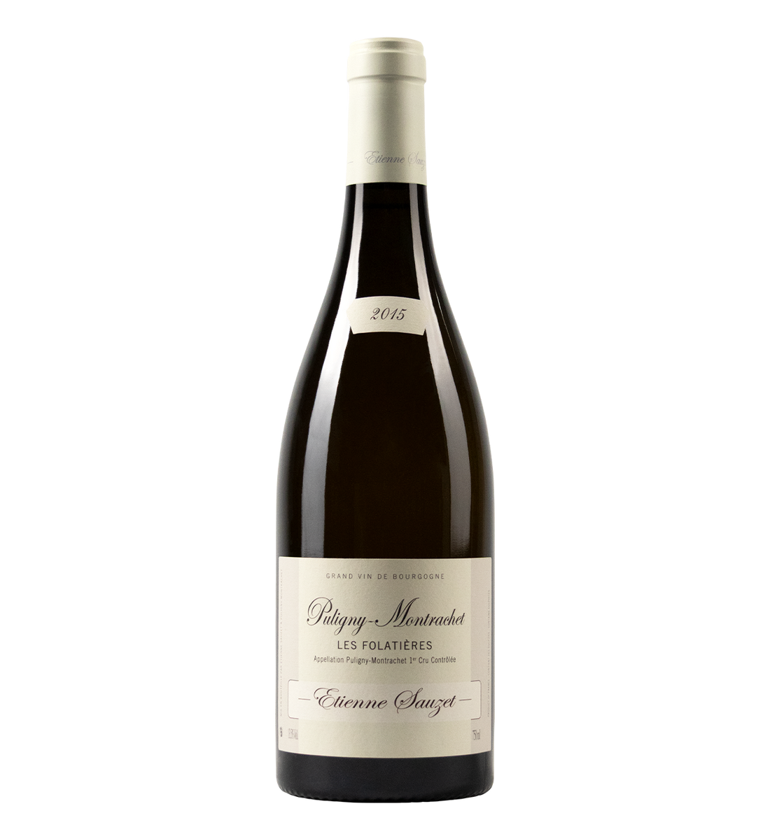 Domaine Etienne Sauzet Puligny Montrachet Folatiéres 2015