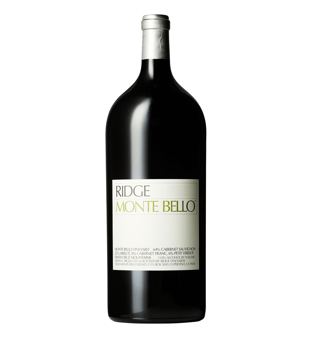 Ridge Vineyards Monte Bello Cabernet Sauvignon 2017 Dobbeltmagnum