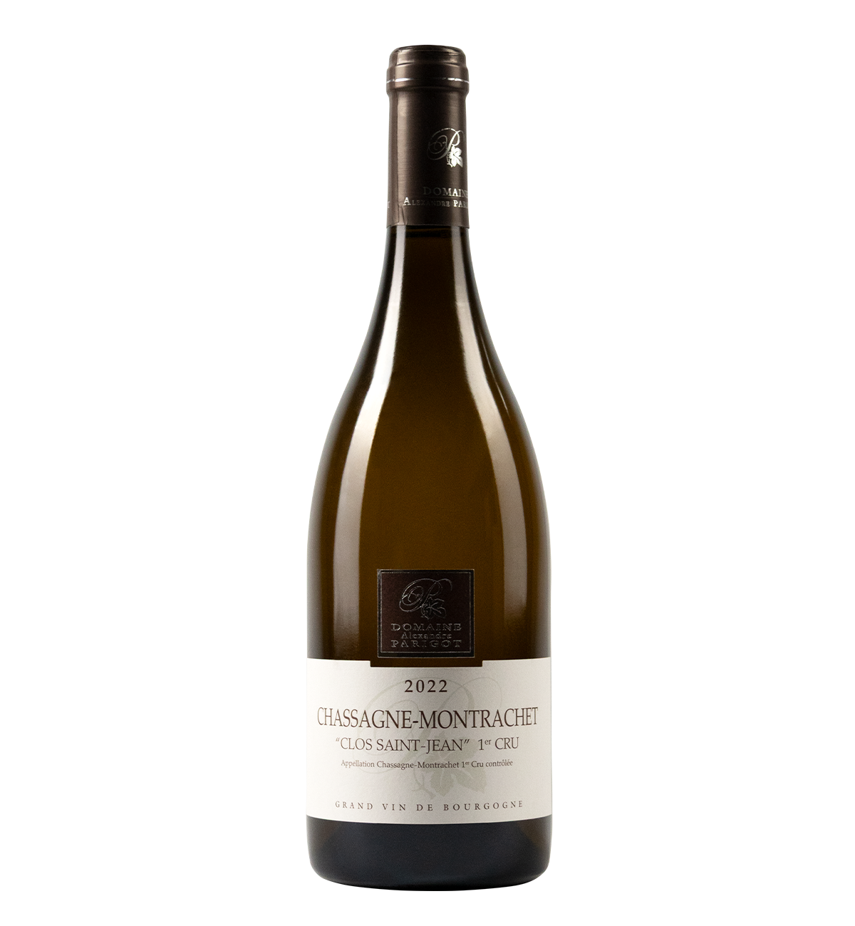 Domaine Parigot Chassagne Montrachet Clos Saint Jean 1er cru 2022