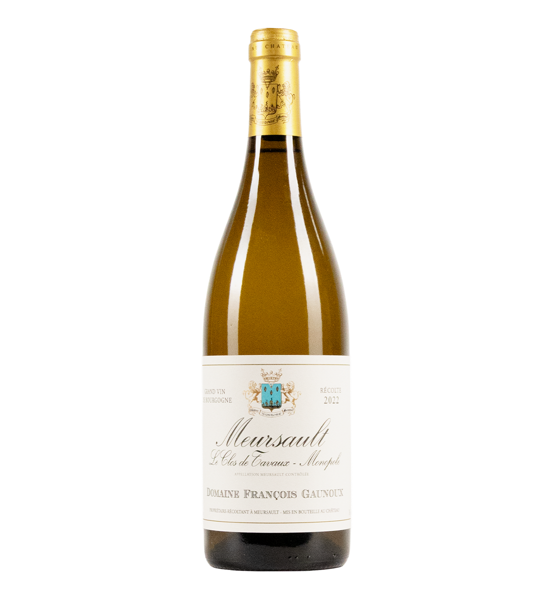 Domaine Francois Gaunoux Meursault Clos de Tavaux Monopole 2022