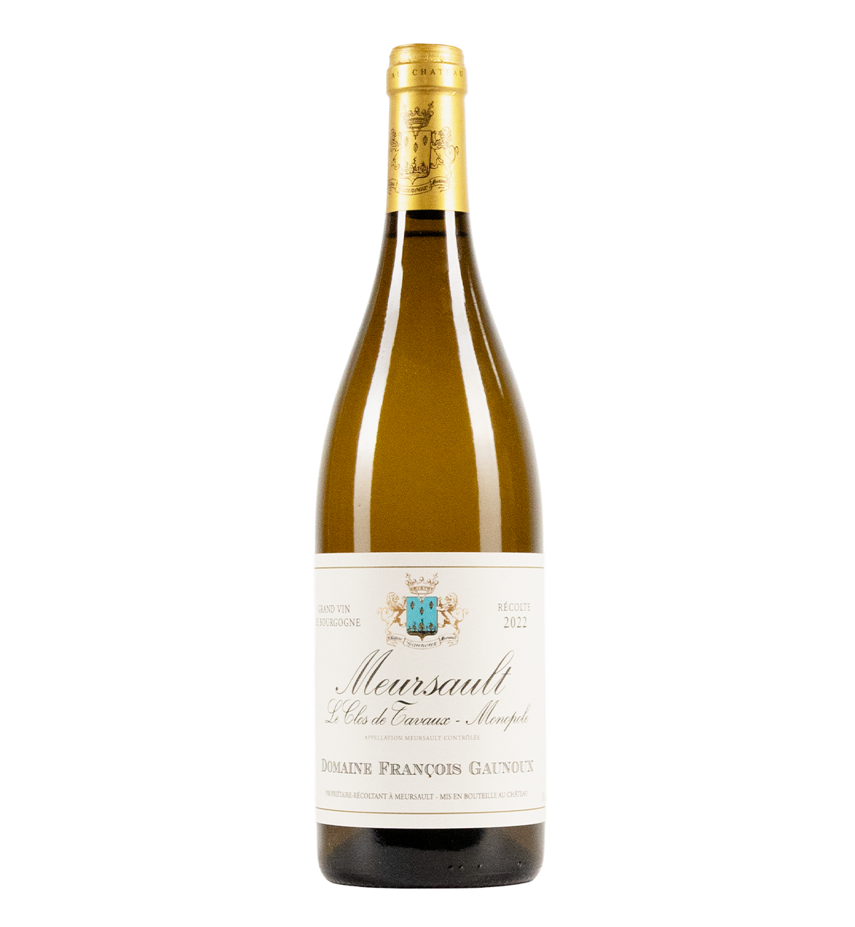 Domaine Francois Gaunoux Meursault Clos de Tavaux Monopole 2022