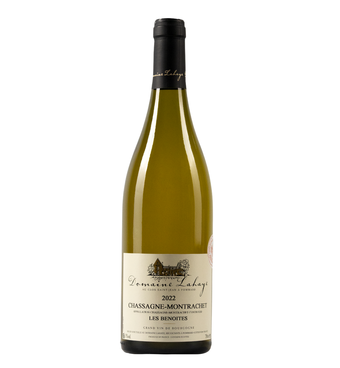 Domaine Dominique Lahaye Chassagne Montrachet les Benoites Blanc 2022