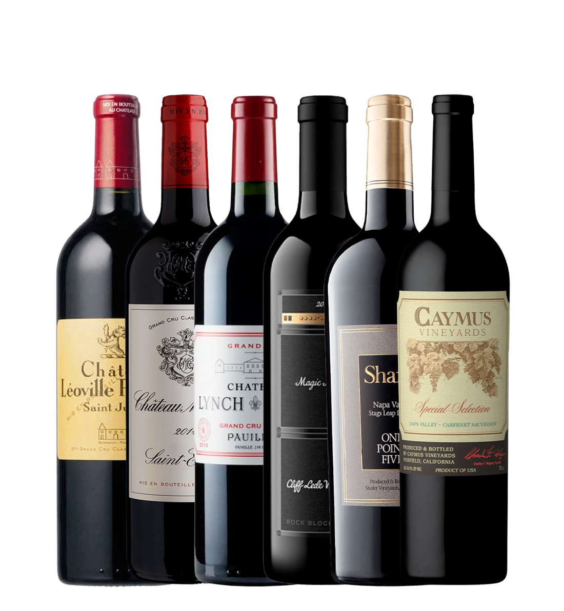 Californien vs. Bordeaux Kassen – 6 flasker