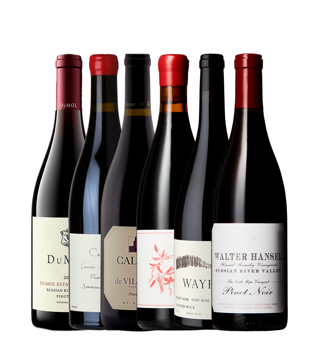 Californisk Pinot Noir Premium Kassen – 6 flasker