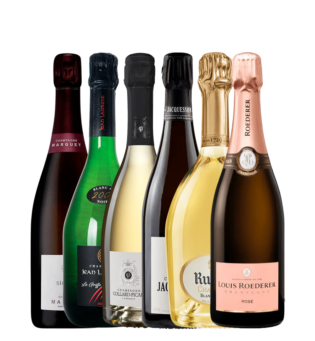 Champagne Premium Kassen – 6 flasker