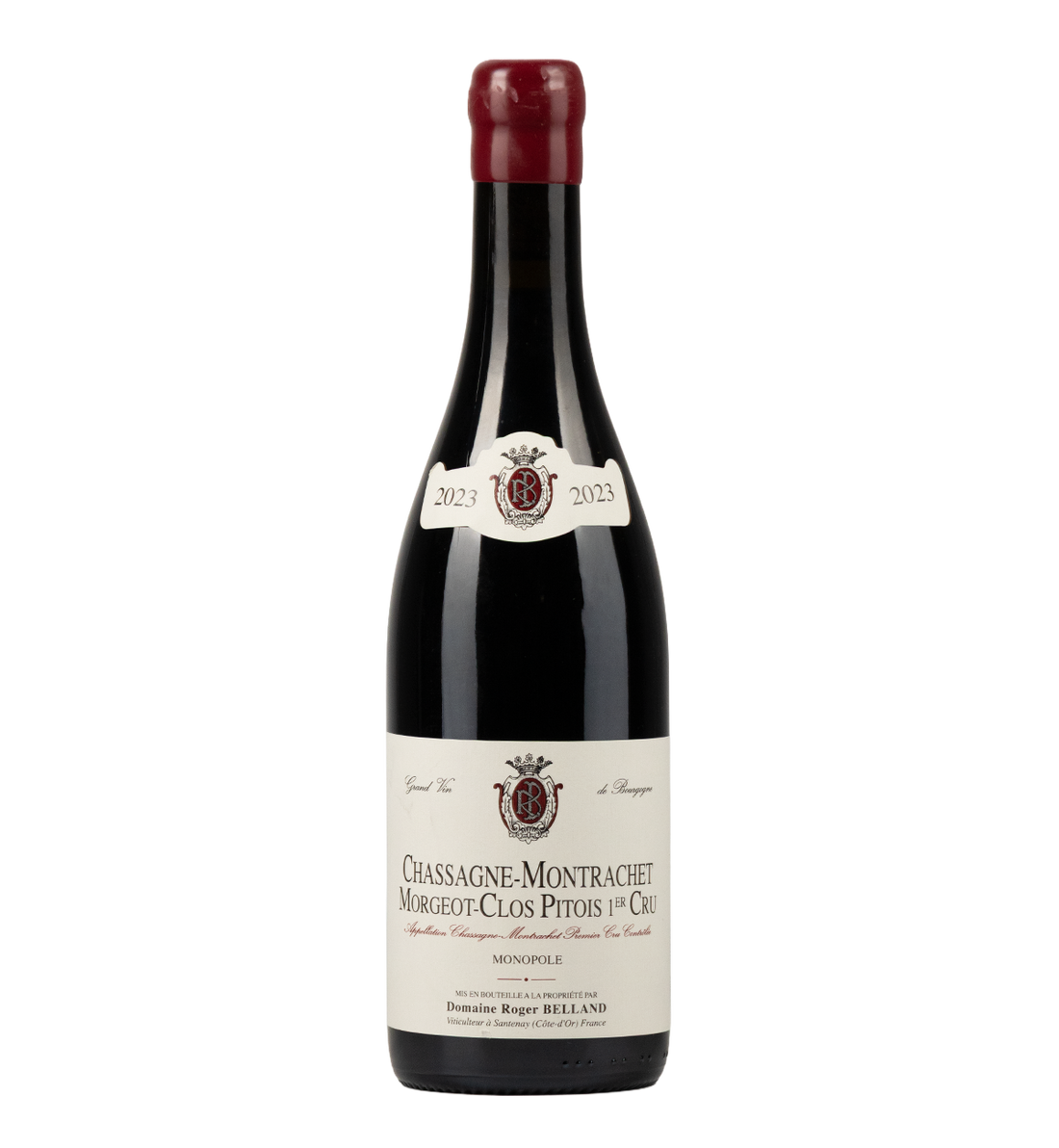Domaine Roger Belland Chassagne-Montrachet Morgeot-Clos Pitois 1er Cru Rouge 2023
