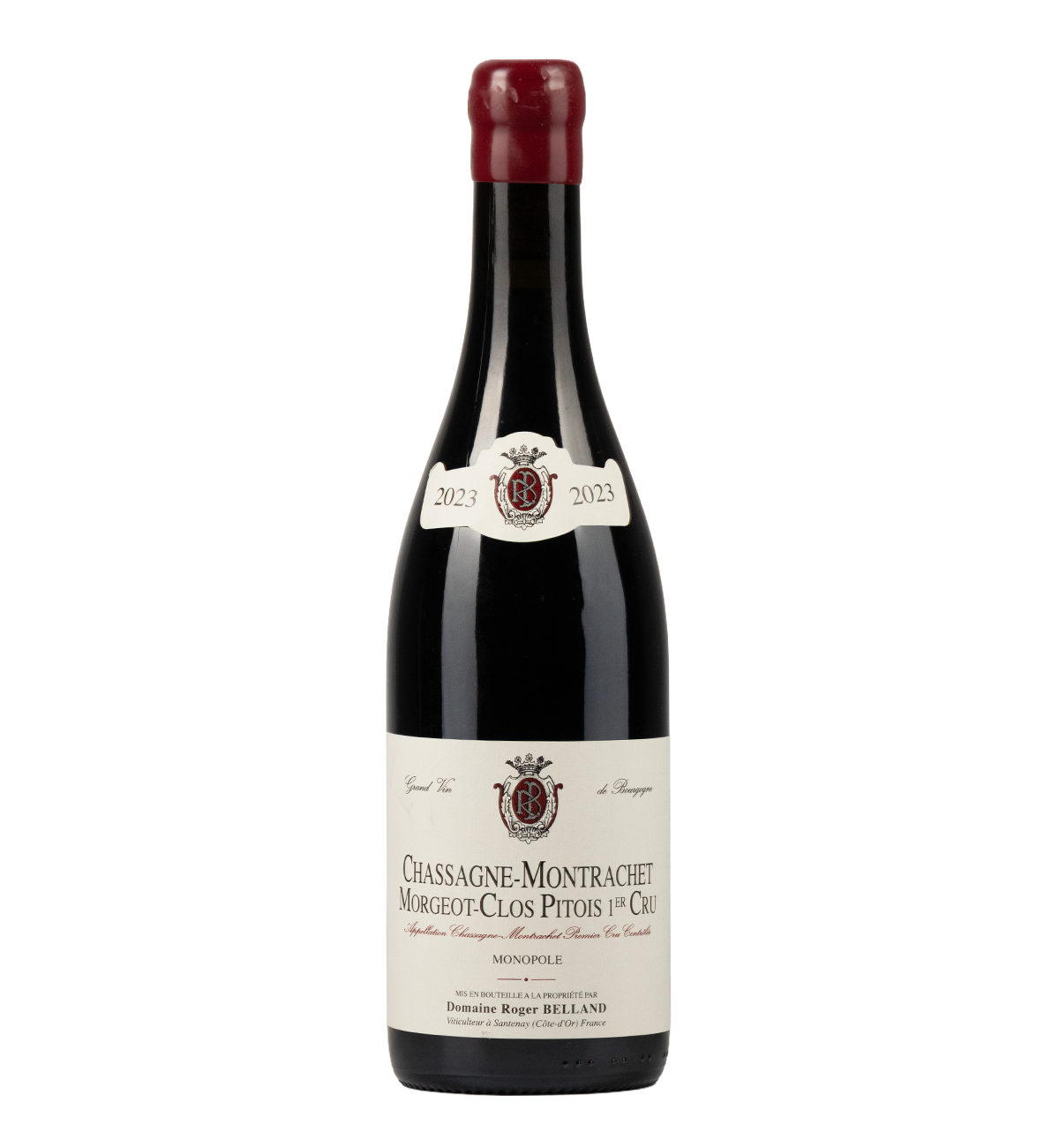 Domaine Roger Belland Chassagne-Montrachet Morgeot-Clos Pitois 1er Cru Rouge 2023