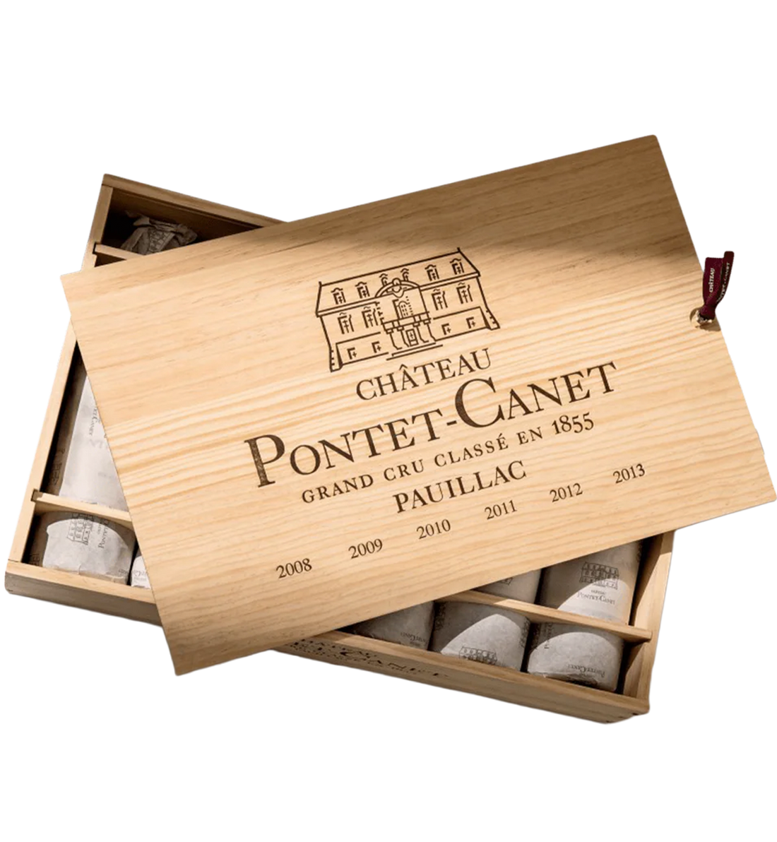 Château Pontet-Canet Vertical Case 2008-2013