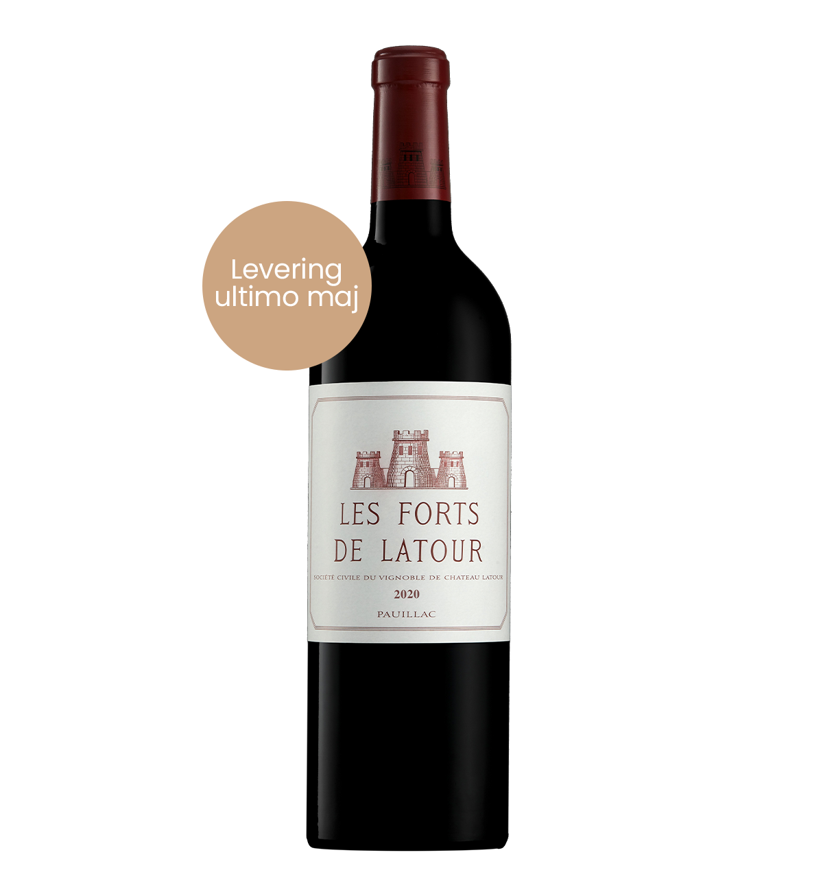 Château Latour Les Forts De Latour 2020 (3 stks original trækasse)