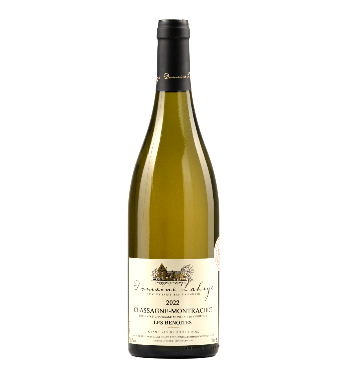 Domaine Dominique Lahaye Chassagne Montrachet les Benoites Blanc 2022