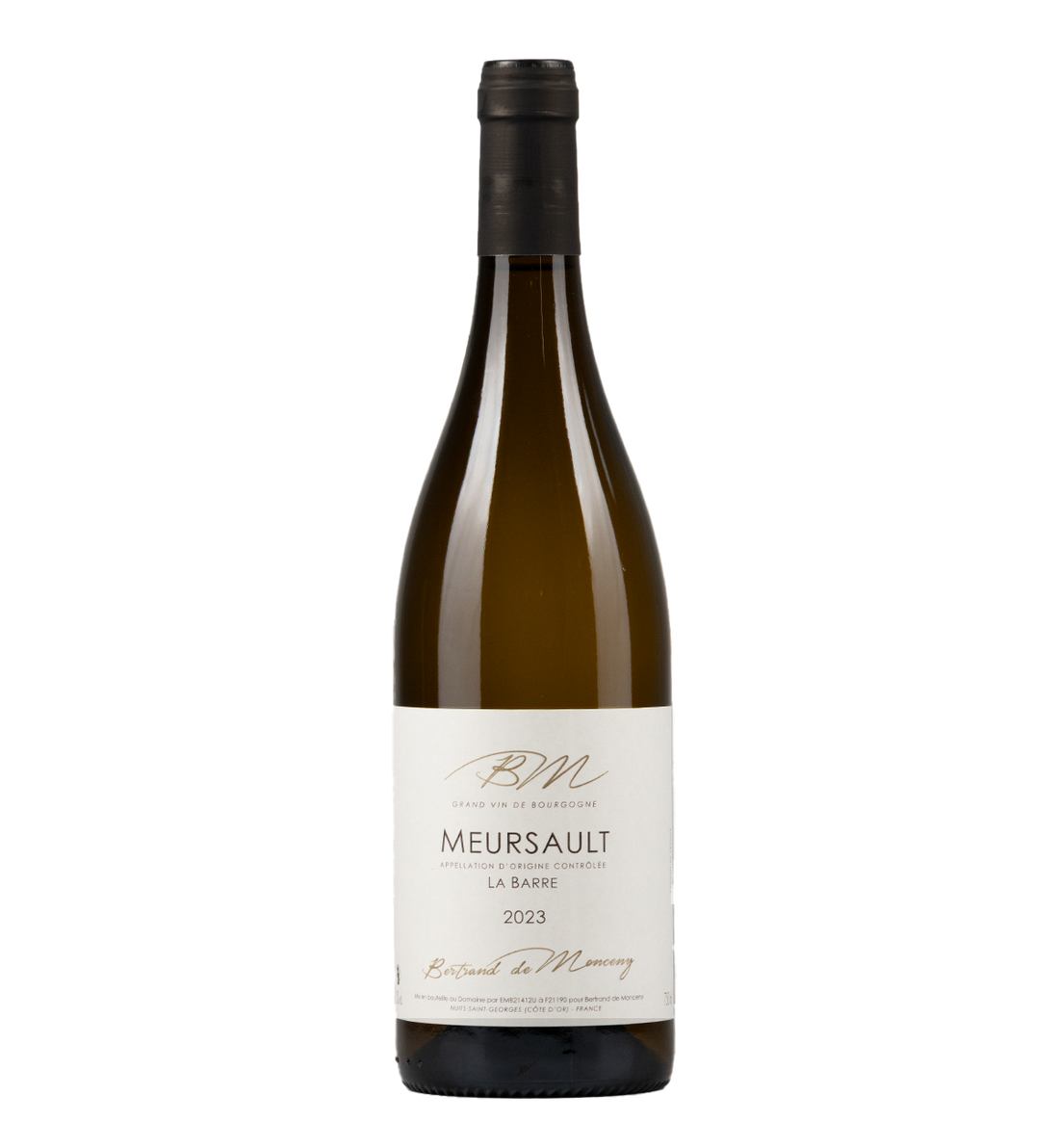Bertrand de Monceny Meursault Blanc La Barre 2023