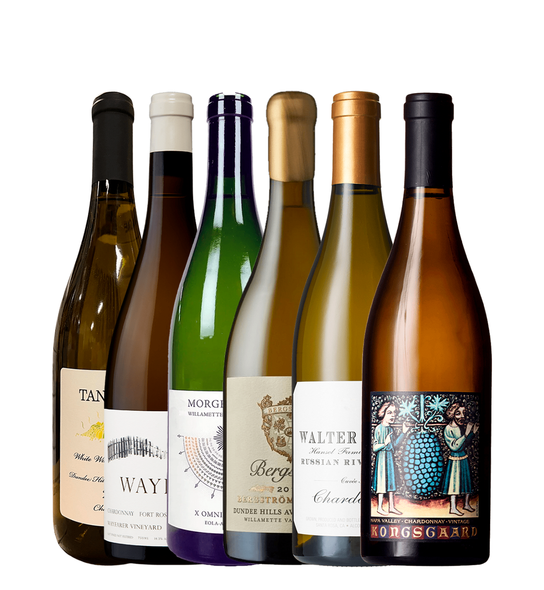 Oregon vs. Californien Chardonnay Premium Battle Kassen – 6 flasker