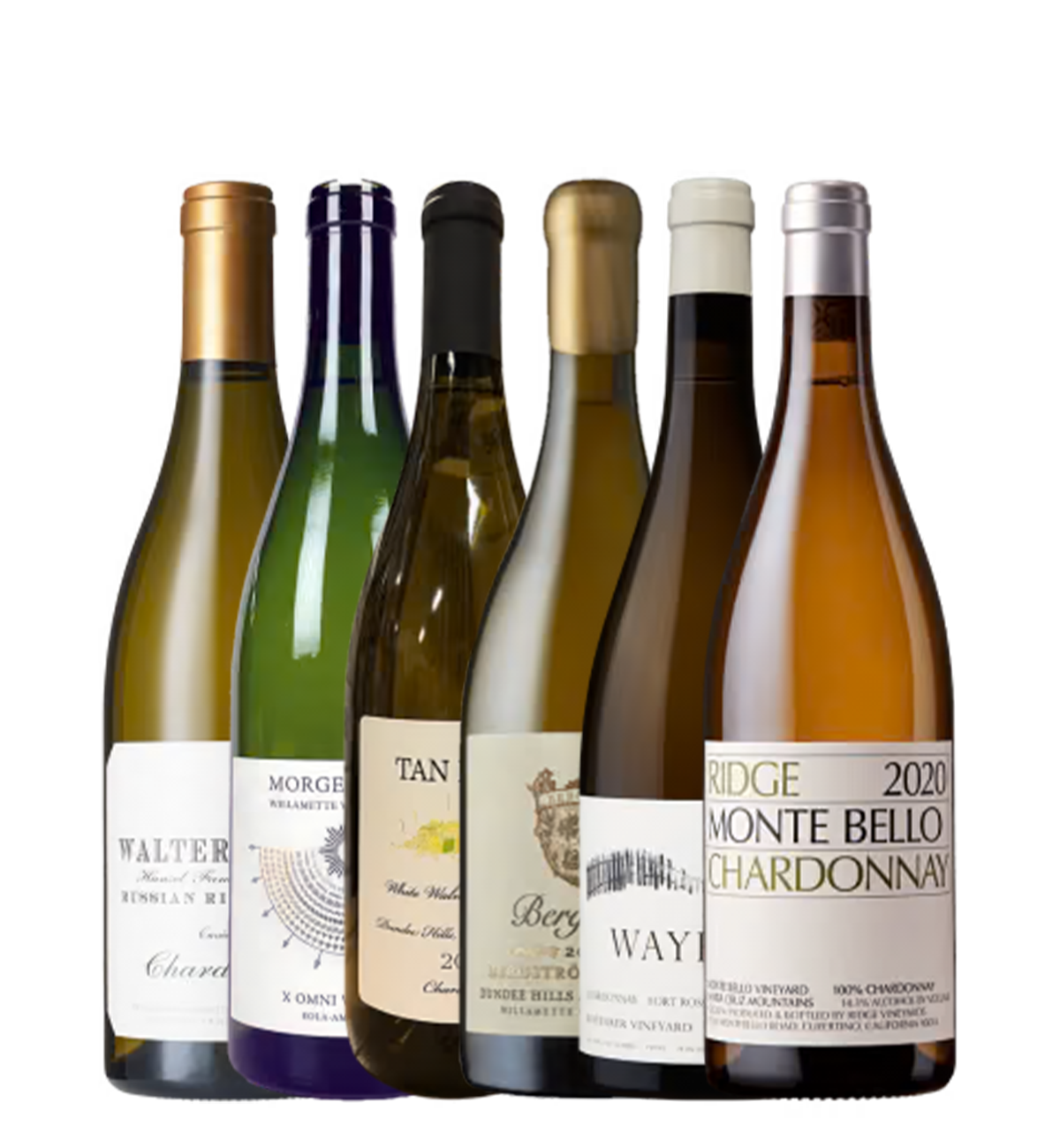 Oregon vs. Californien Chardonnay Premium Battle Kassen – 6 flasker