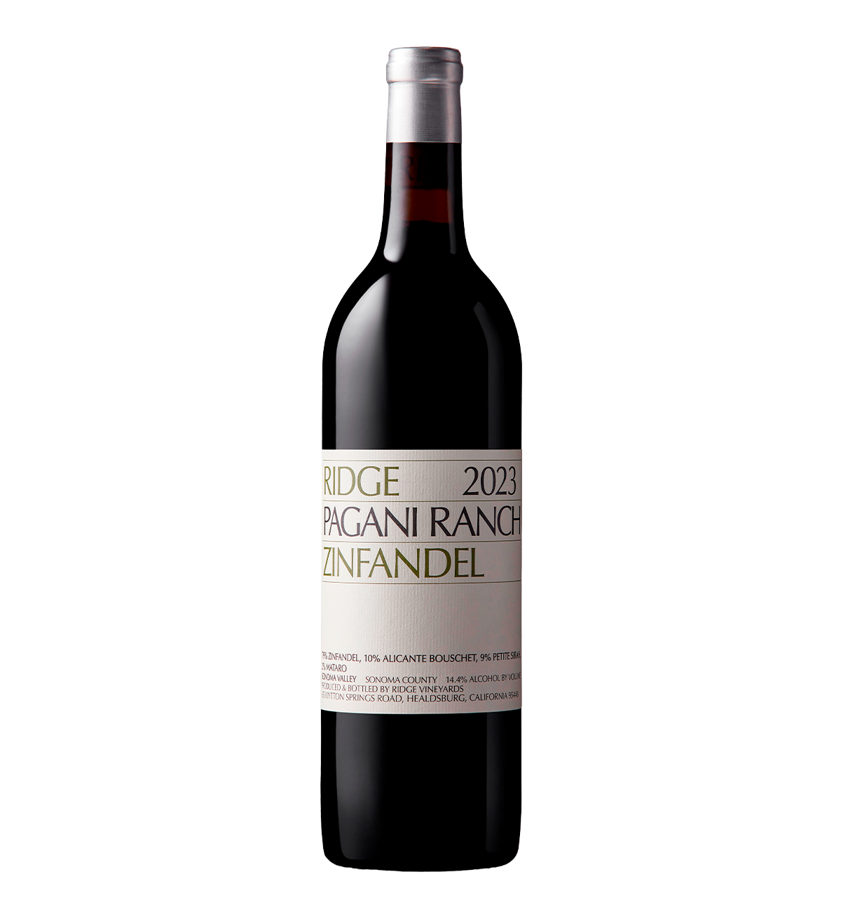 Ridge Vineyards Pagani Ranch Zinfandel 2023