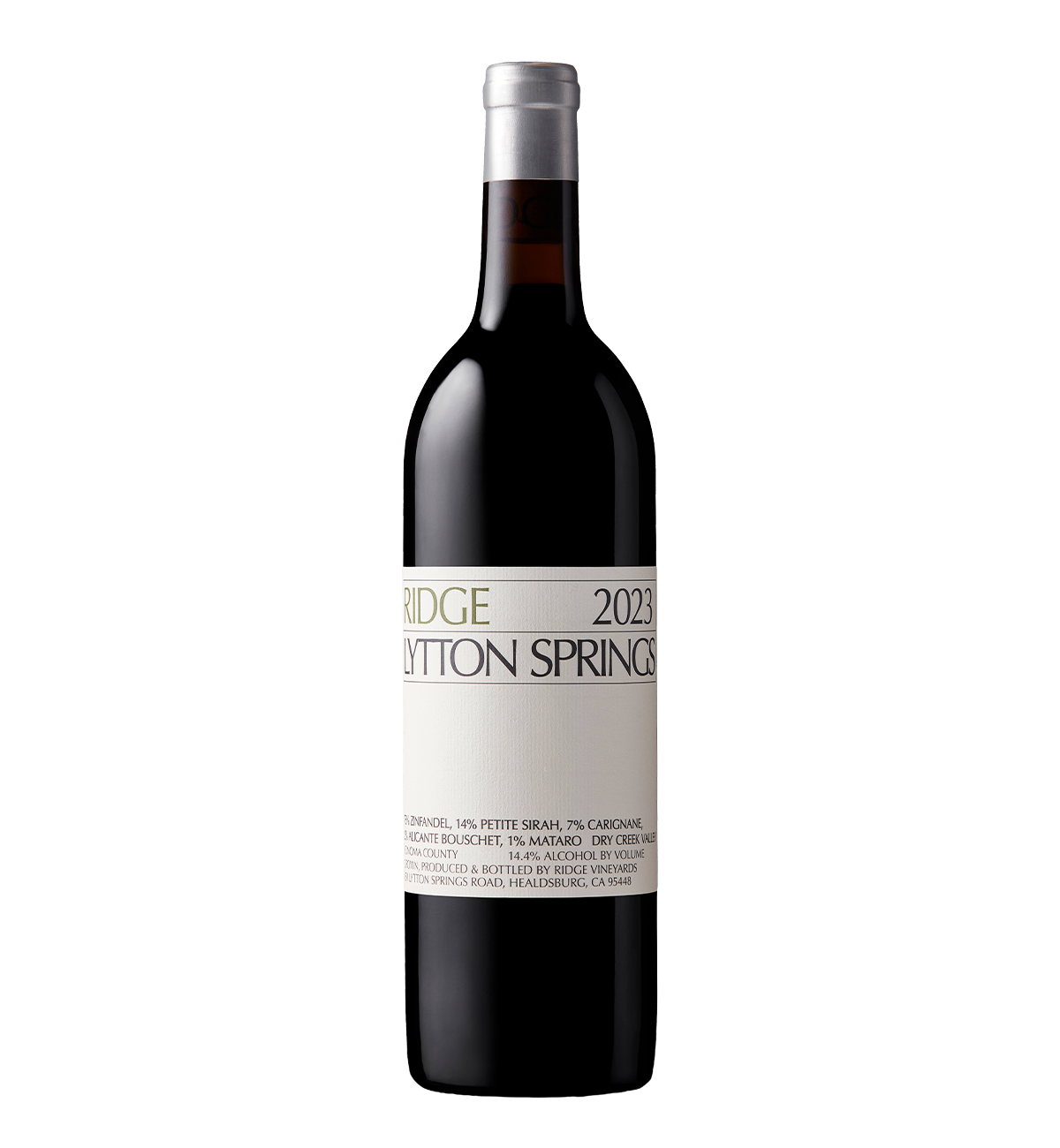 Ridge Vineyards Lytton Springs 2023