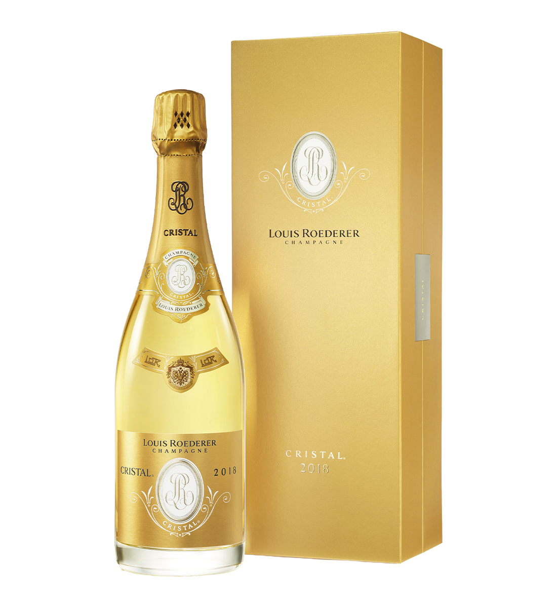 Louis Roederer Cristal 2018 (gaveæske)
