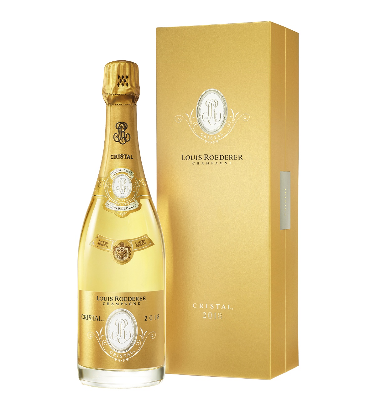 Louis Roederer Cristal 2018 (gaveæske)