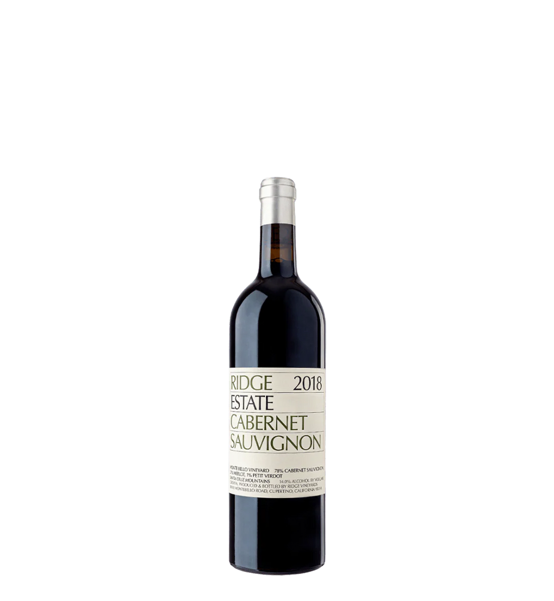 Ridge Vineyards Cabernet Sauvignon Estate 2018 37,5CL
