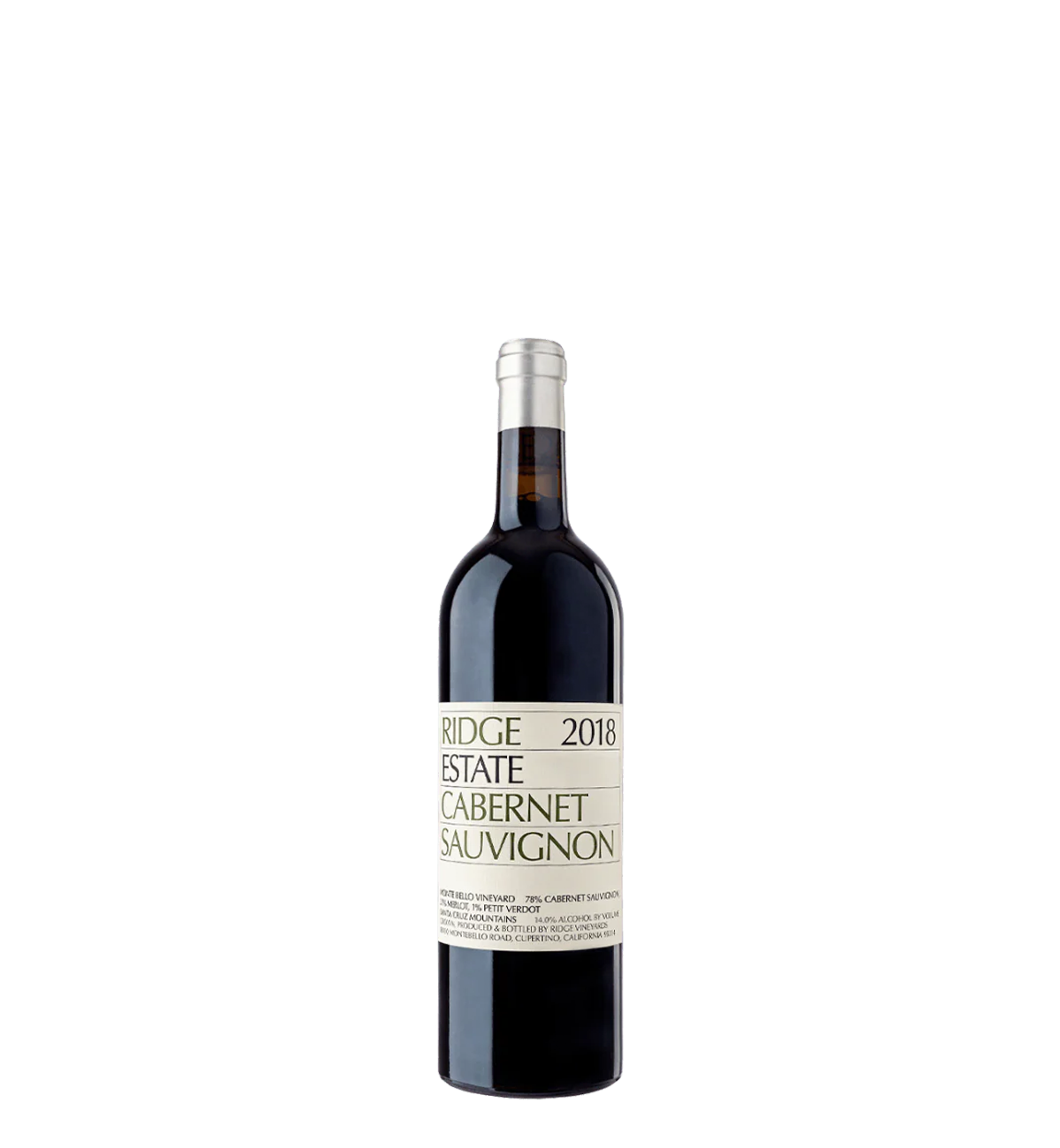 Ridge Vineyards Cabernet Sauvignon Estate 2018 37,5CL