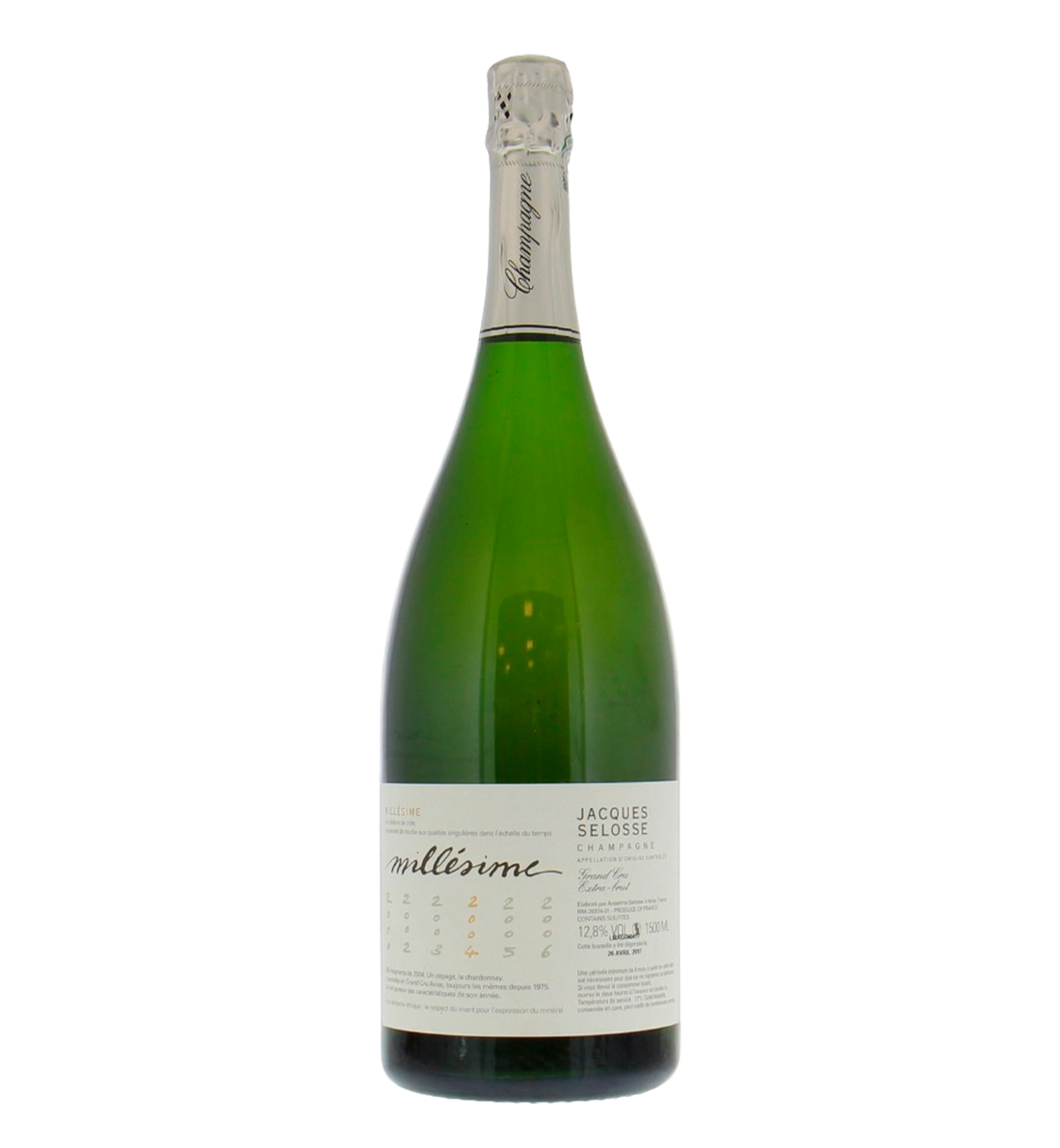 Jacques Selosse Blanc de Blancs Grand Cru Millésime 2004 Magnum