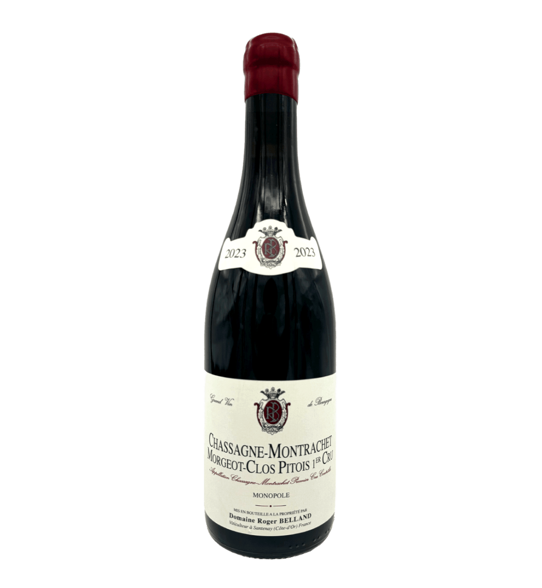 Roger Belland Chassagne Mchet Morgeot Clos Pitois 1er Cru Rouge 2023