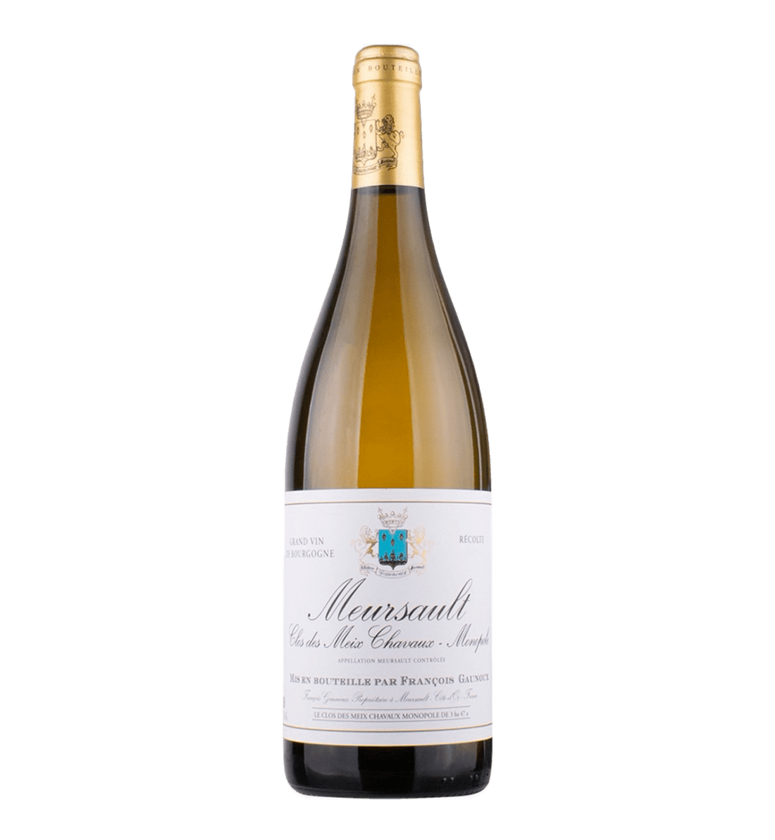 Domaine Francois Gaunoux Meursault Clos des Meix Chavaux Monopole 2022