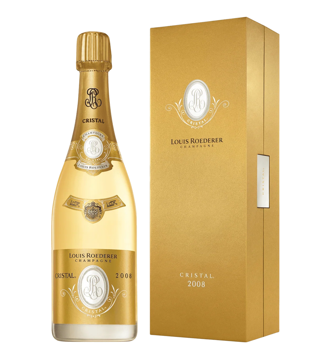 Champagne Louis Roederer Cristal 2008 Gaveæske