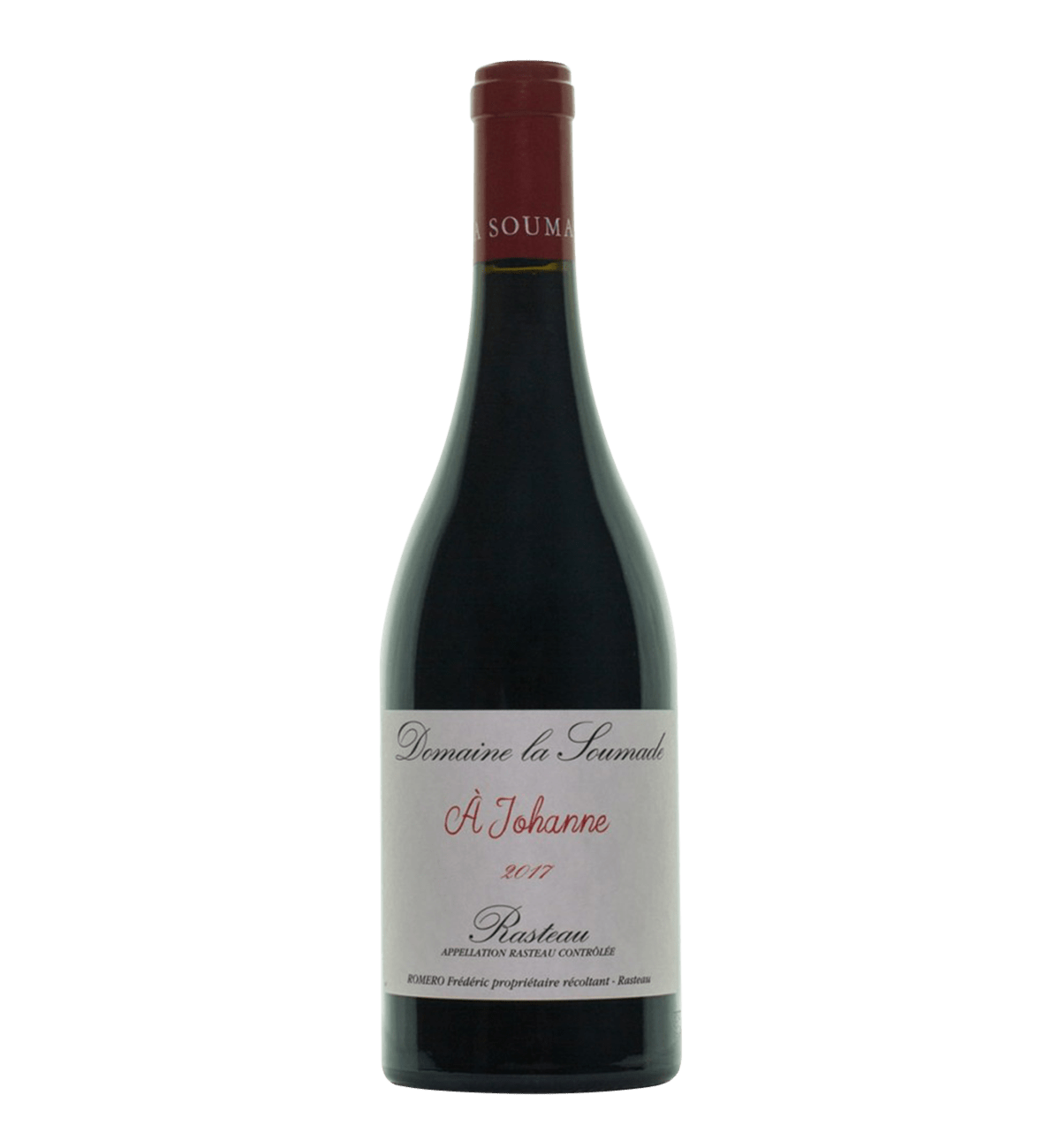 Domaine la Soumade Rasteau Cuvée A Johanne 2017 Magnum