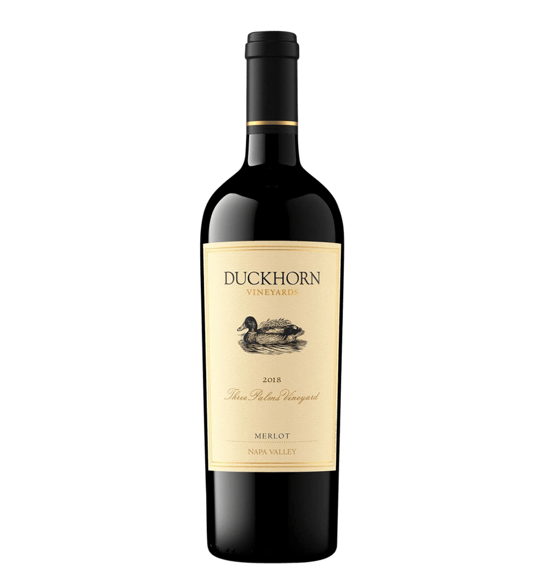 Duckhorn Vineyards Napa Valley Merlot Three Palms Vineyard 2018
