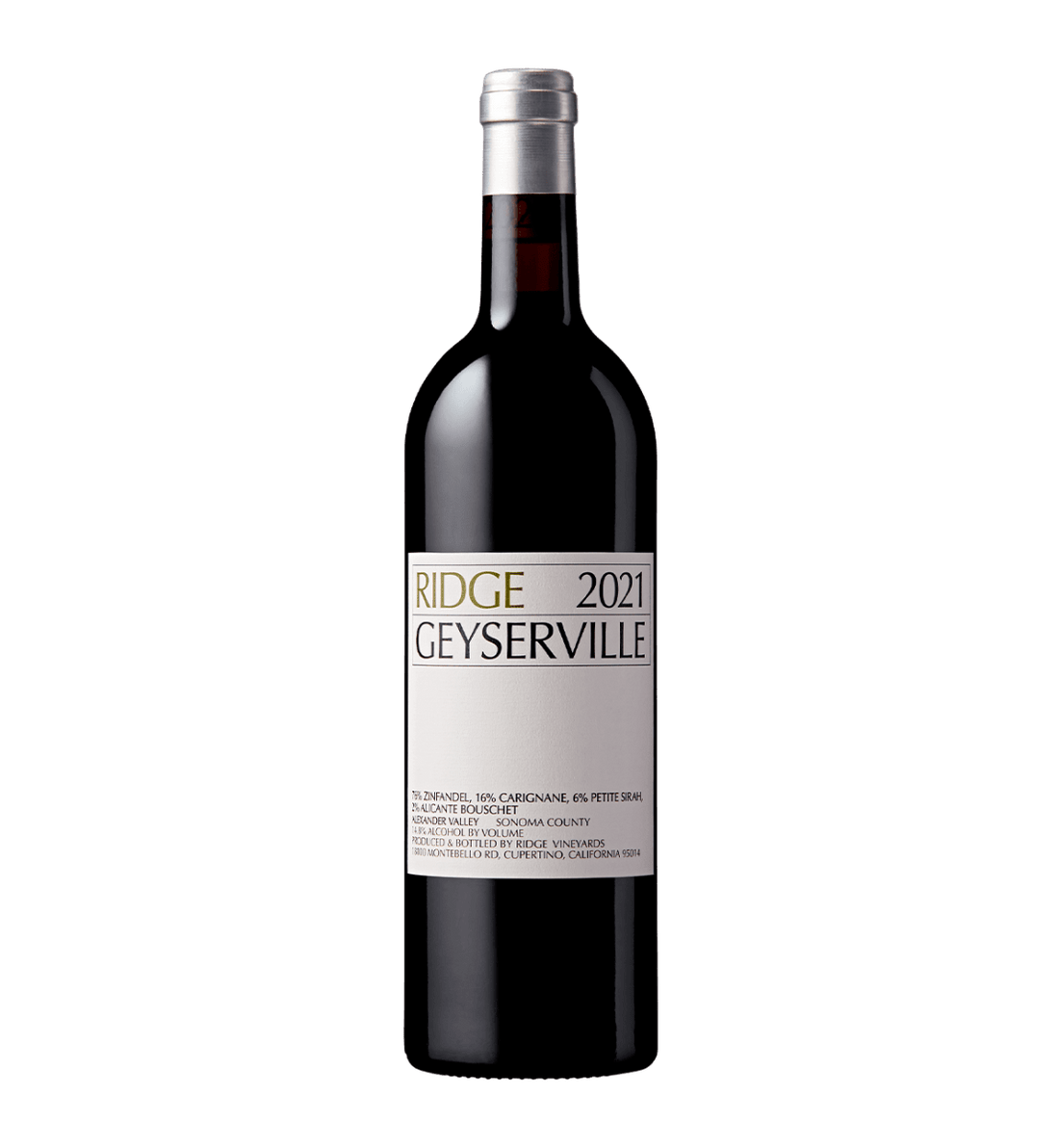 Ridge Vineyards Geyserville 2021