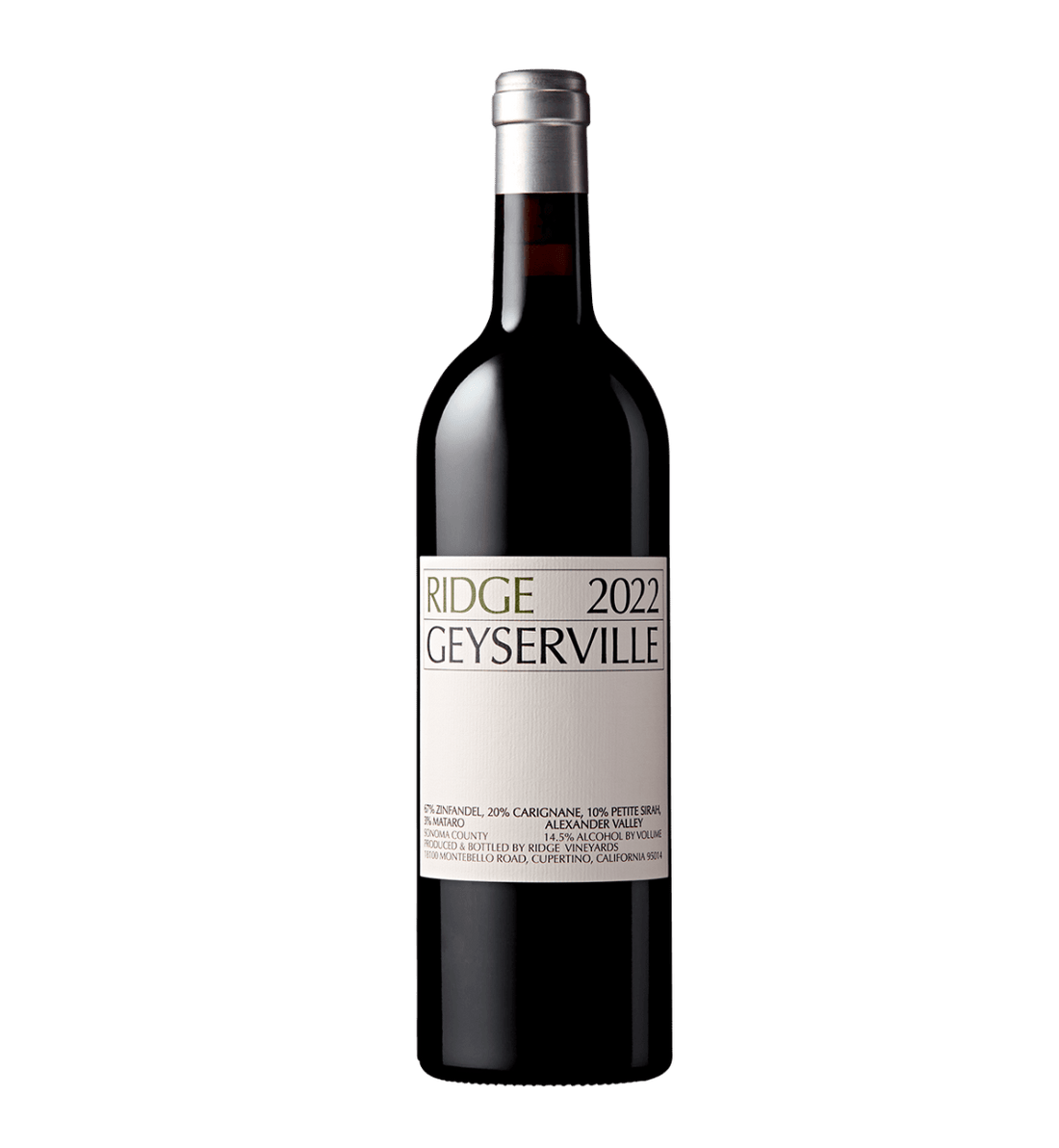Ridge Vineyards Geyserville 2022 Magnum