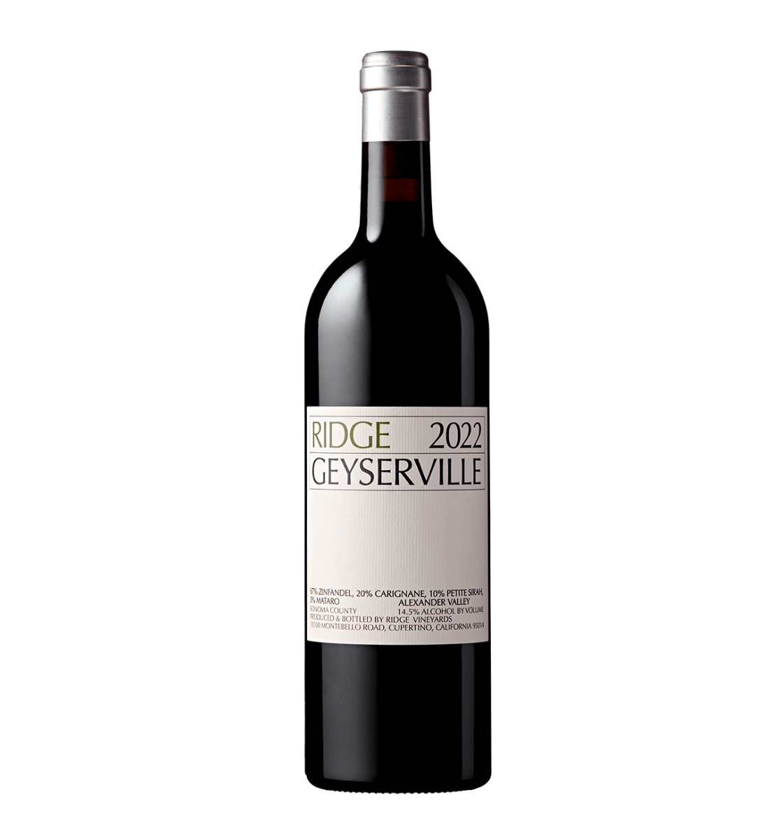 Ridge Vineyards Geyserville 2022 300CL