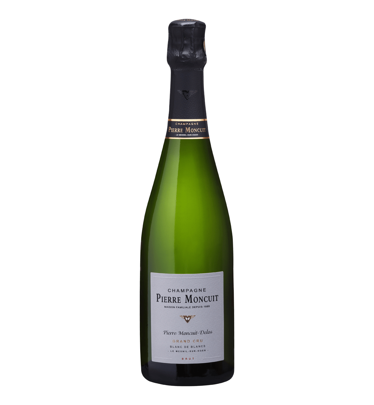 Champagne Pierre Moncuit Delos Blanc de Blancs Brut Champagne Grand Cru Le Mesnil-sur-Oger N.V. Jero