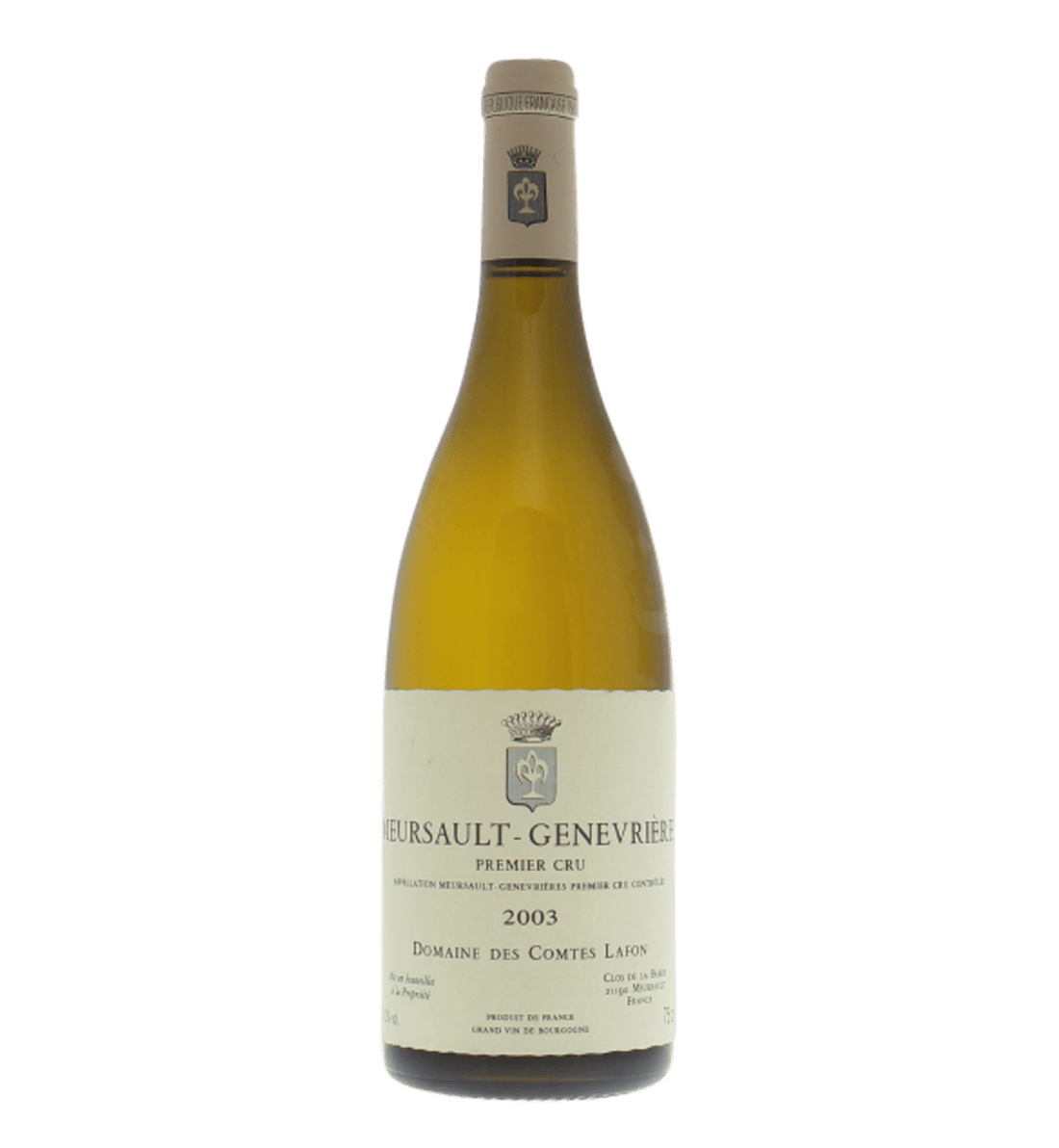 Comtes lafon clos de la barre 2003