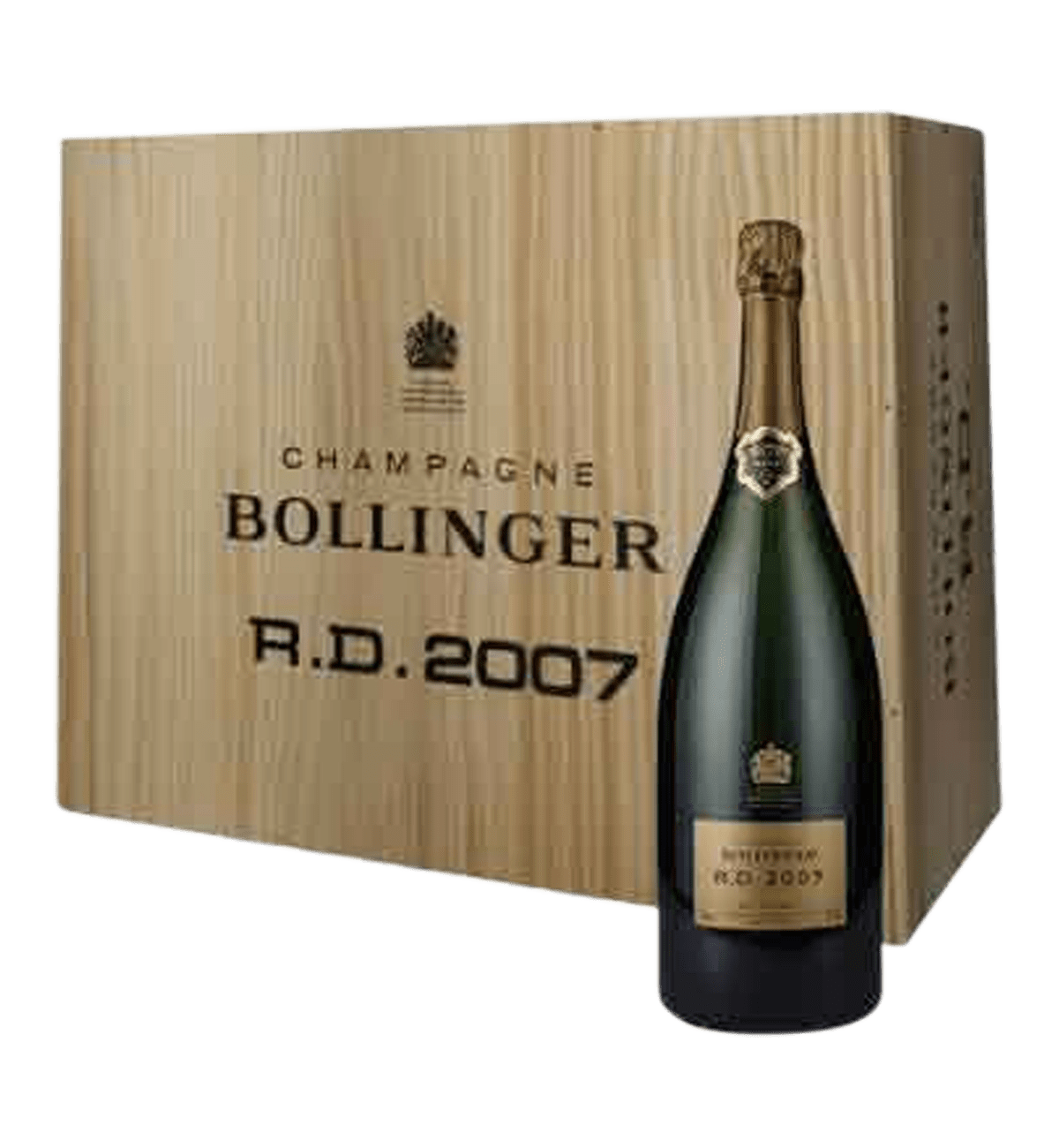 Bollinger R.D Champagne 2007 - trækasse
