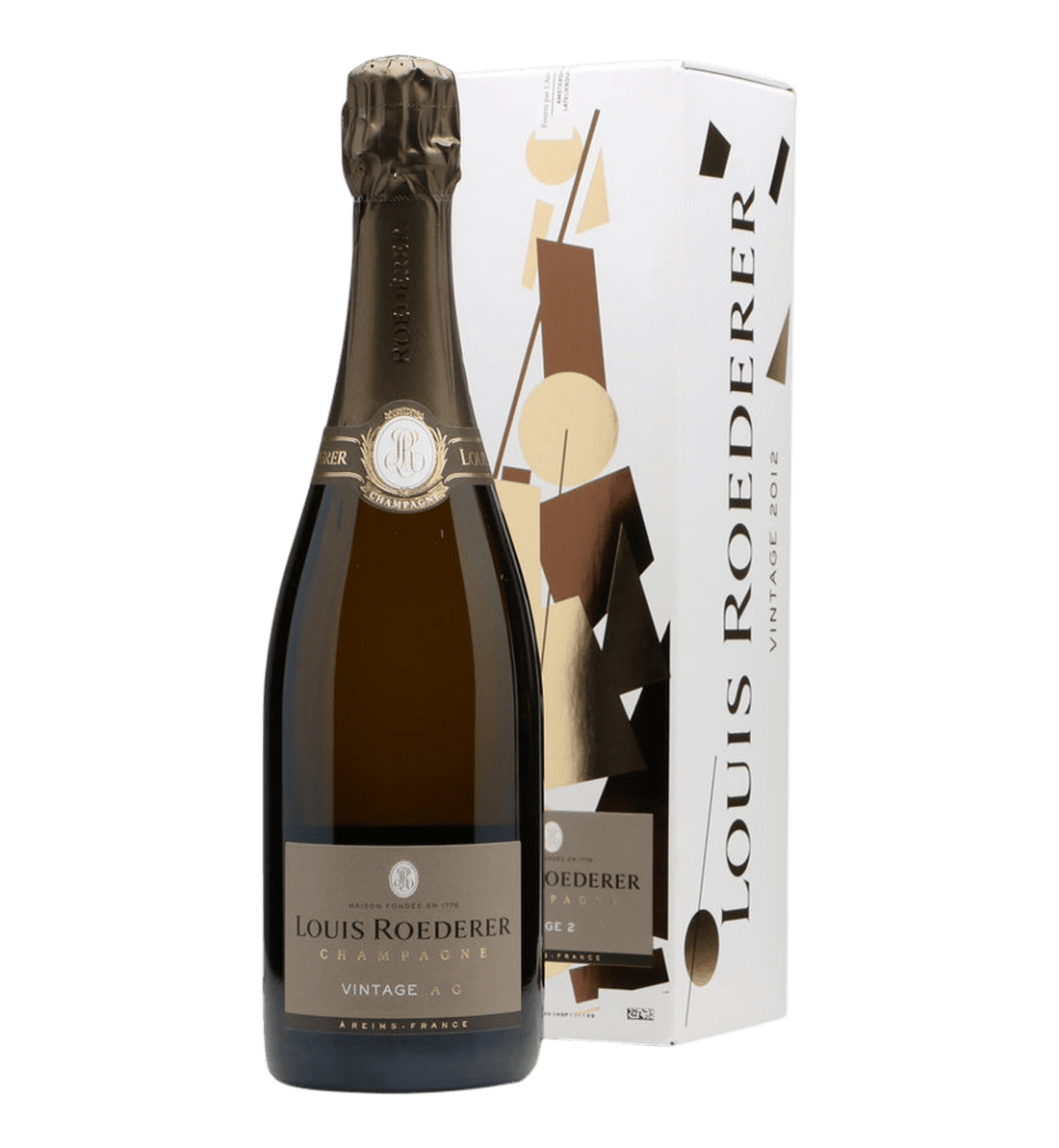 Louis Roederer Brut Vintage Graphic Gift Box 2014