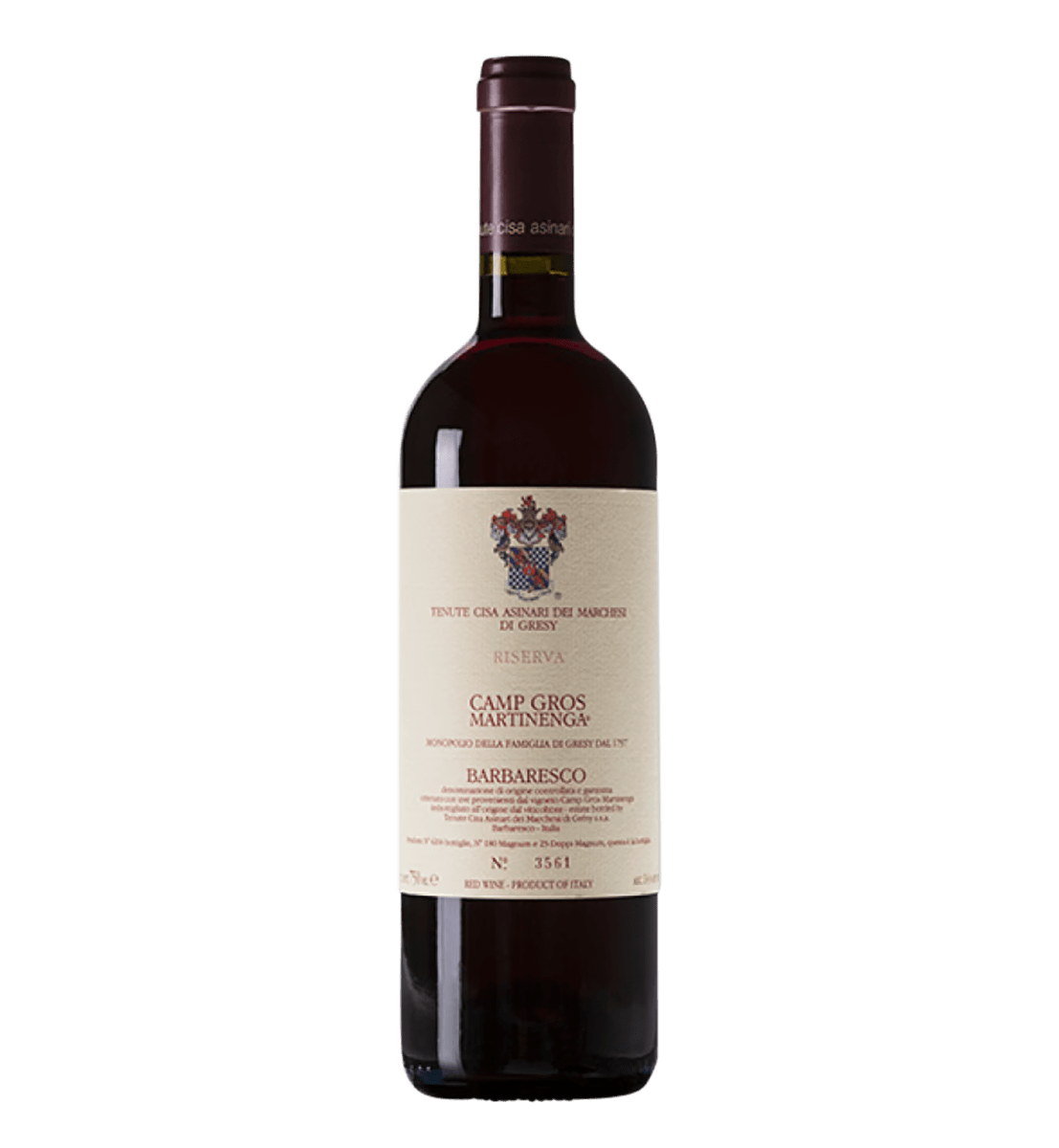Marchesi di Gresy Barbaresco Camp Gros Martinenga Riserva 2017