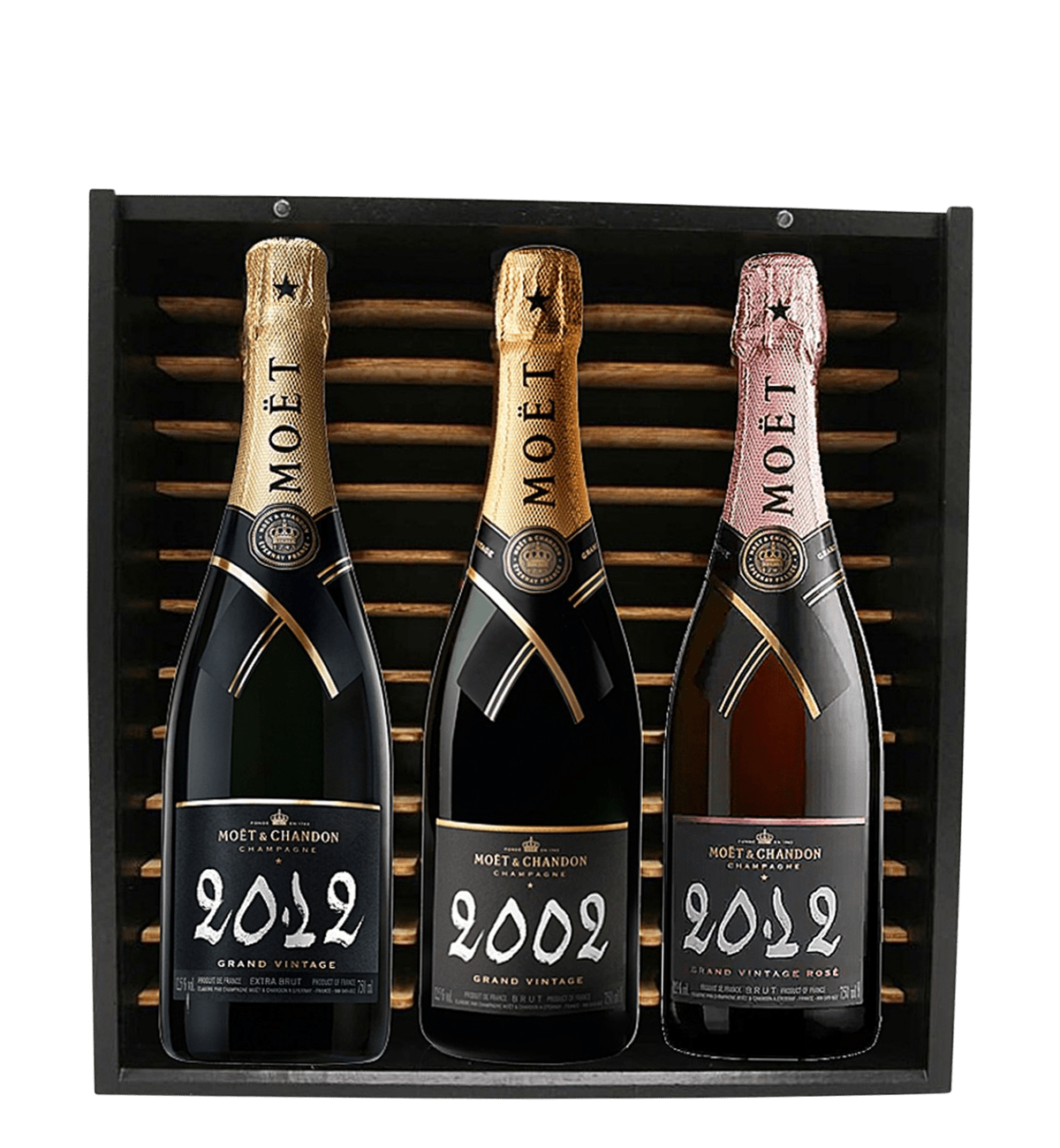 Moët Grand Vintage Blanc 2012, Rosé 2012, Blanc 2002 2002