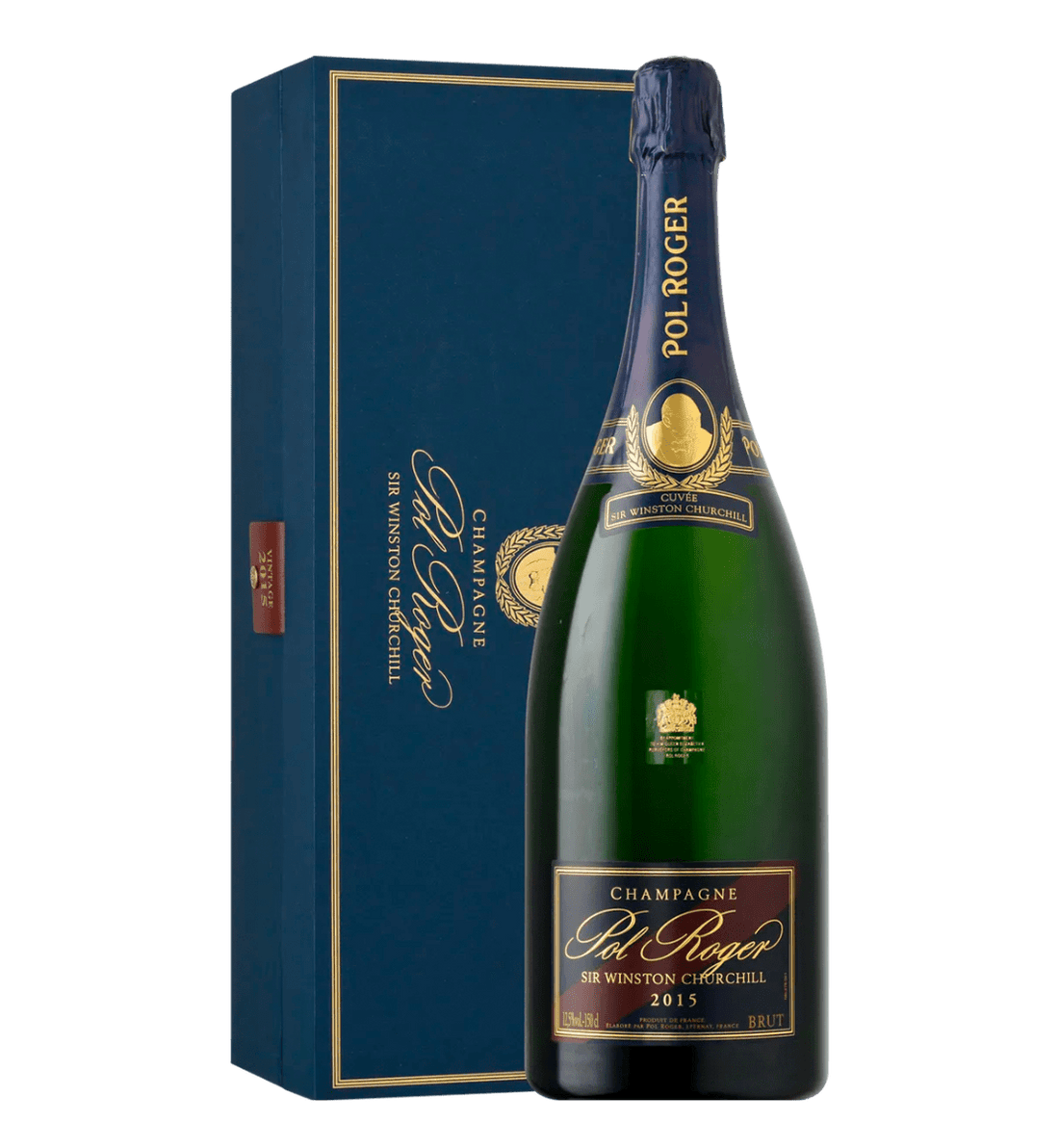 Pol Roger Sir Winston Churchill 2015 Magnum - gaveæske