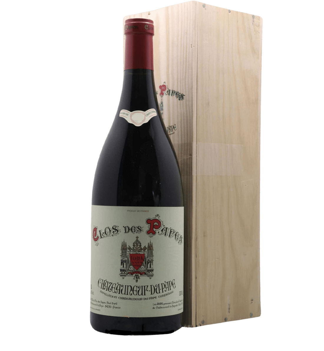 Clos des Papes Châteauneuf-du-Pape 2018 Dobbeltmagnum