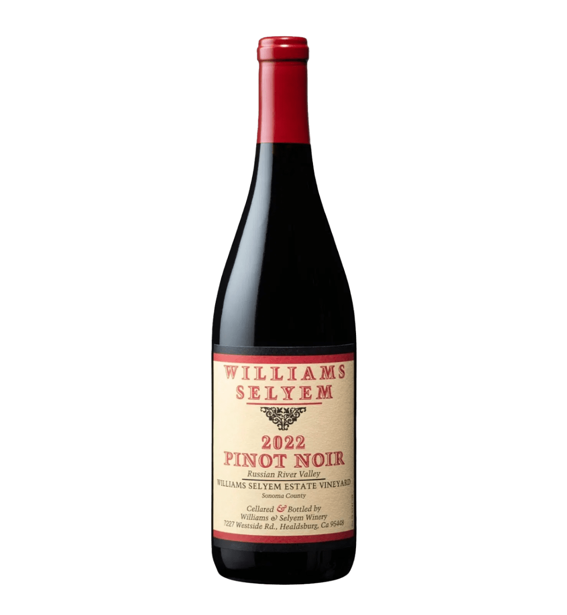 Williams Selyem Estate Vineyard Pinot Noir 2022