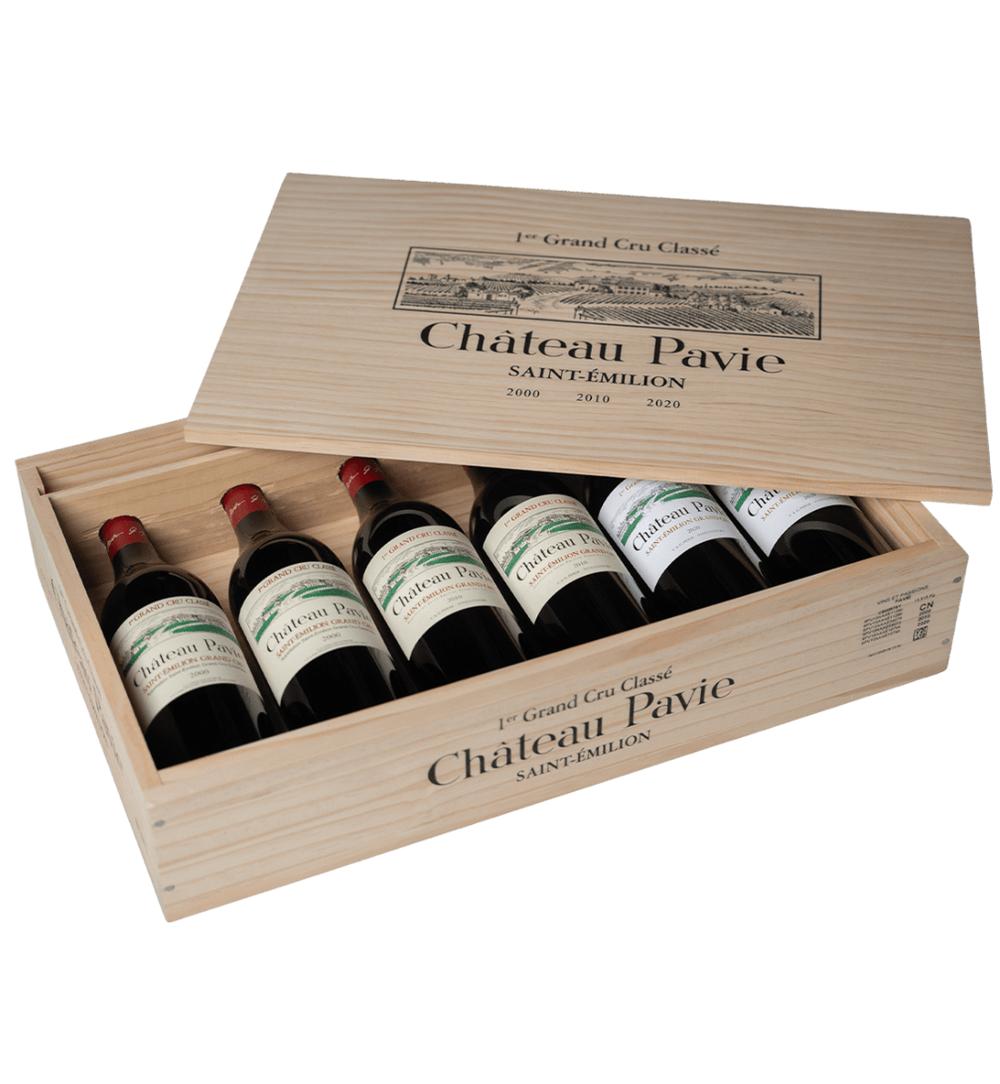 Château Pavie Millesimes 2000-2010-2020 (6 fl)