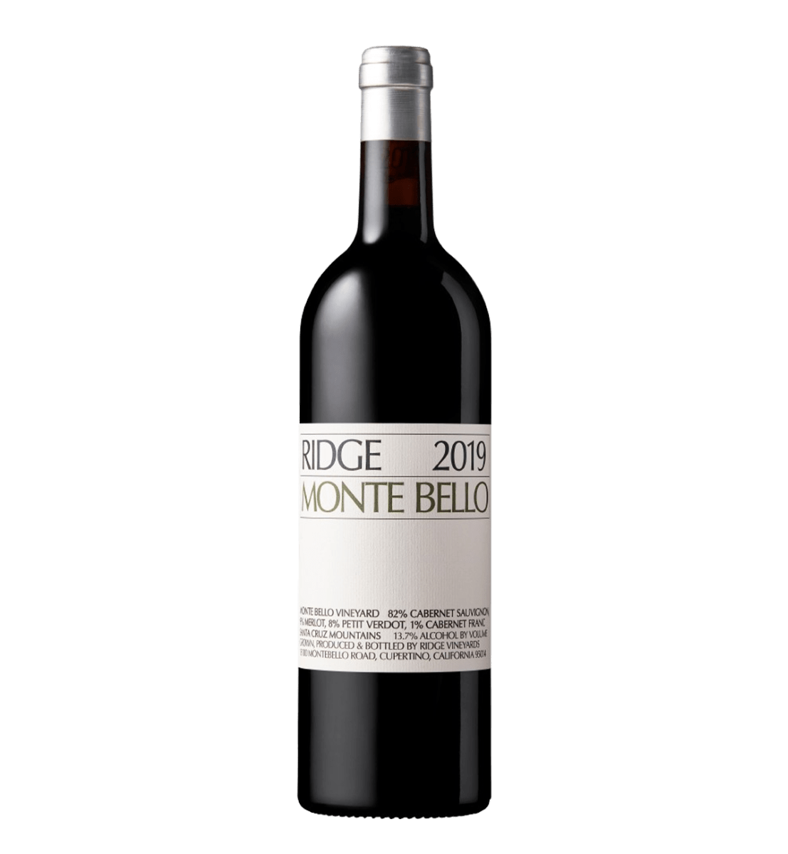 Ridge Vineyards Monte Bello 2019
